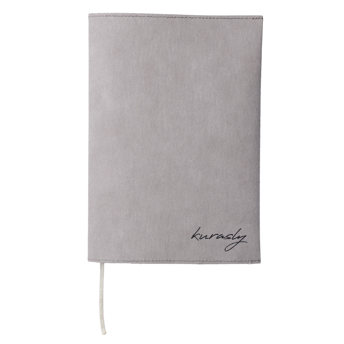 ブックカバー B6 グレー