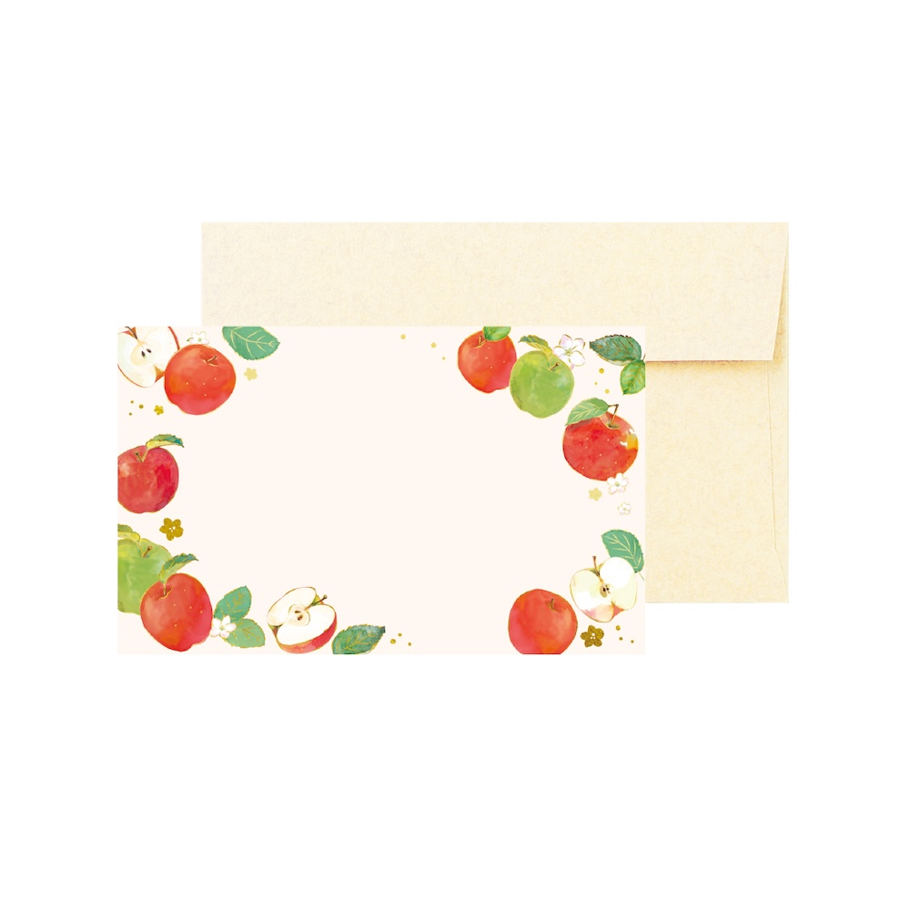 ミニカード リンゴ