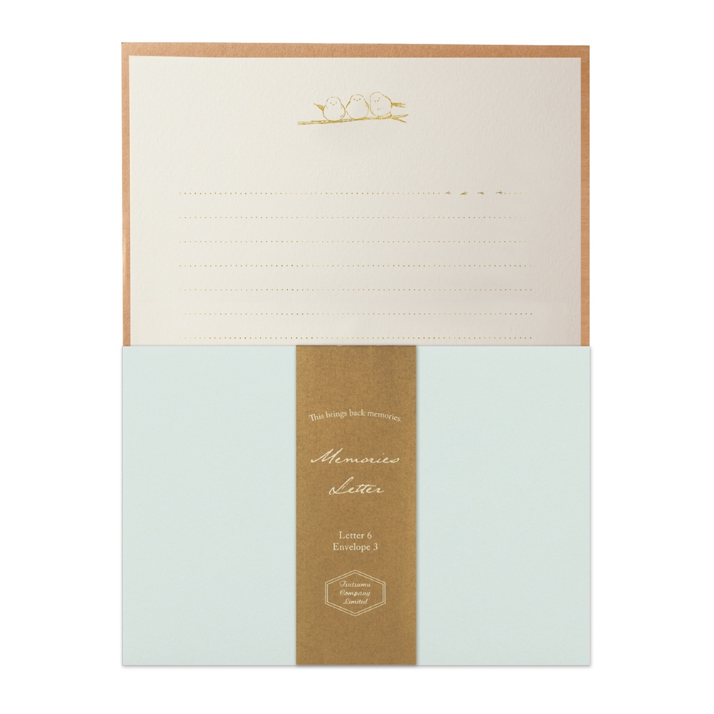 レターセット 仲良しシマエナガ