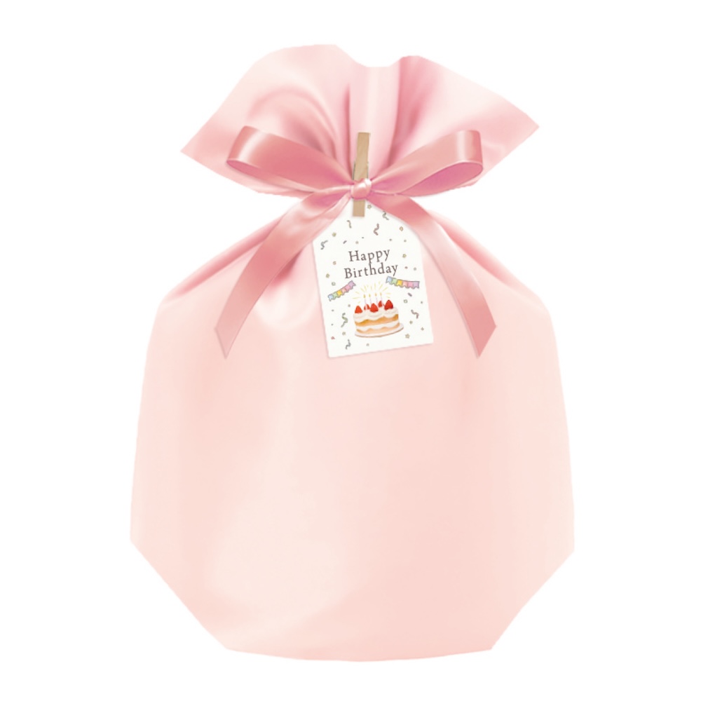 シルキーギフトバッグ ピンク 230