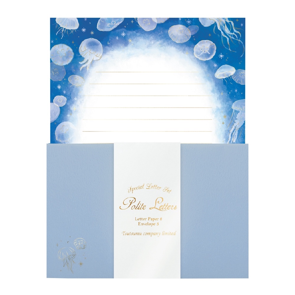 レターセット ゆらゆらくらげ