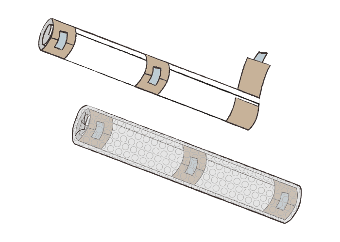 ポスターの梱包 ポスターを保護