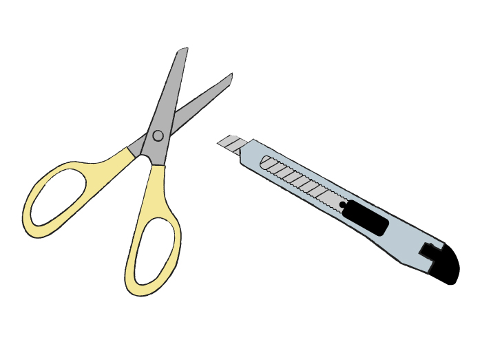 梱包資材 ハサミ