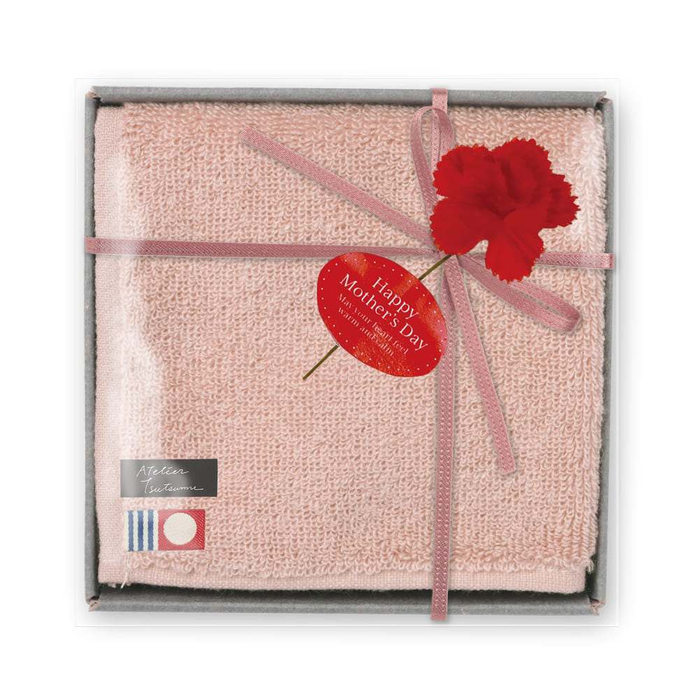 タオルギフト マザーズデー ピンク
